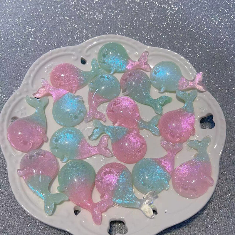 A110-Resin Luminous Dolphin (9 Square Game)