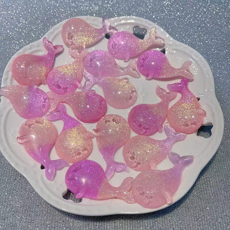 A110-Resin Luminous Dolphin (9 Square Game)