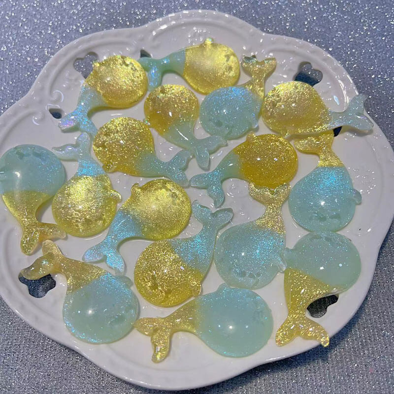 A110-Resin Luminous Dolphin (9 Square Game)