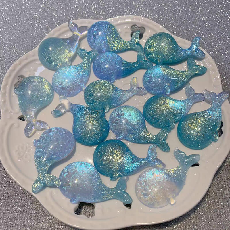 A110-Resin Luminous Dolphin (9 Square Game)