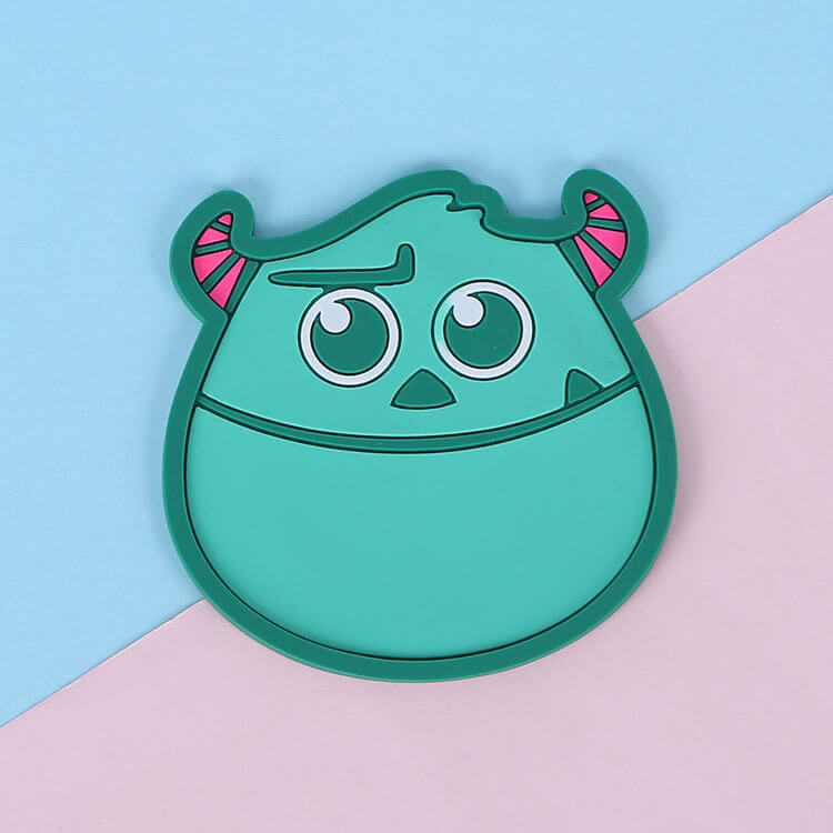 A165-Soft Rubber Coasters (9 Square Game)