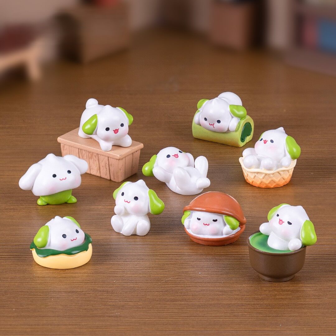 A214-Resin Donut Puppy (Cube Game)