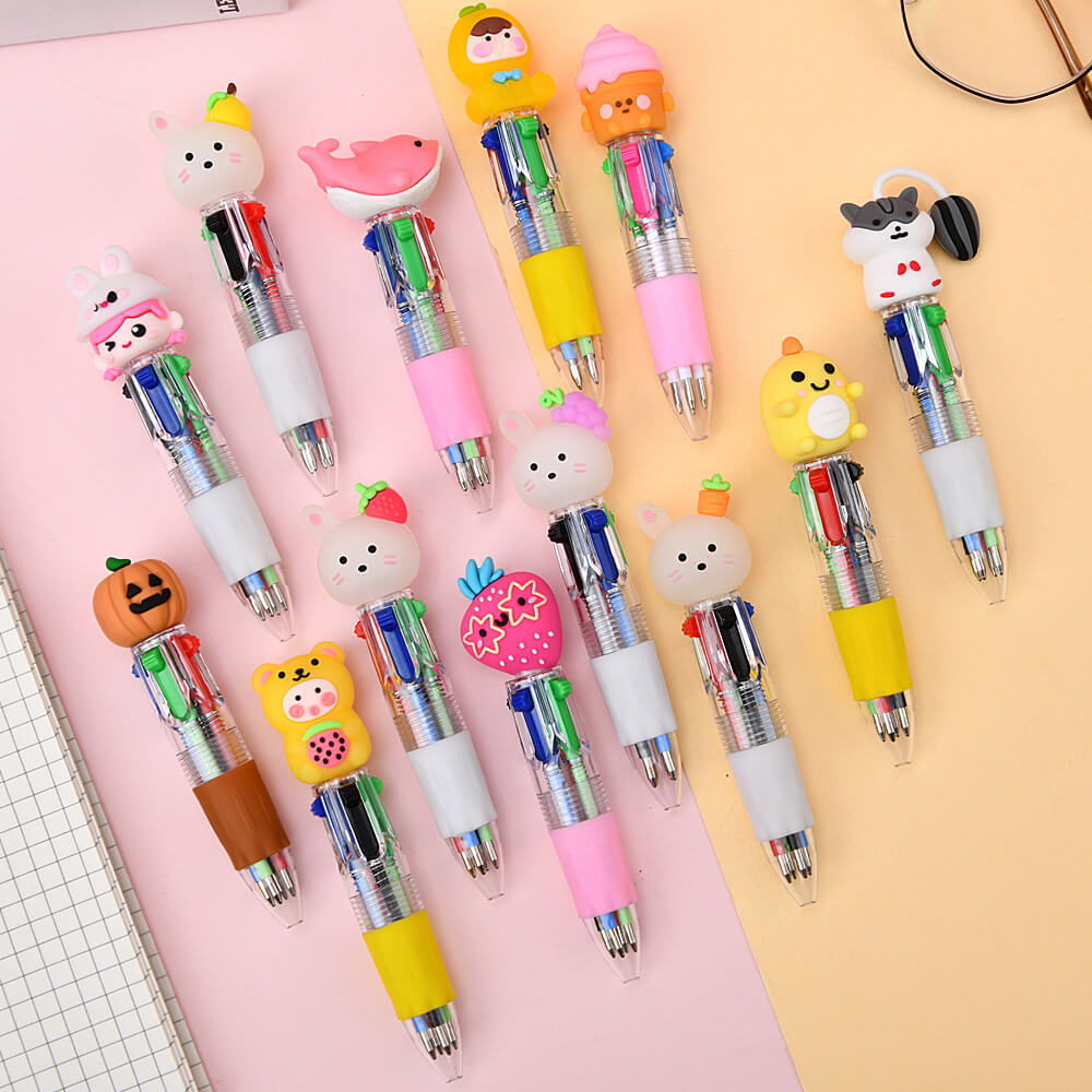 A230-Four Color Mini Pen (Cube Game)