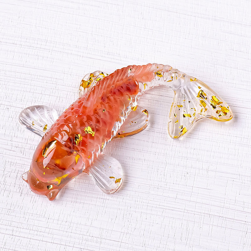 A91-Resin Crystal Koi Fish(Matching Game)