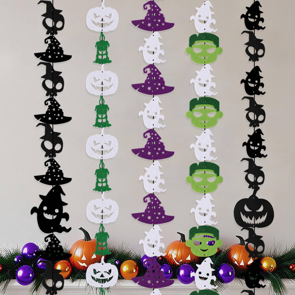 H11-Halloween String Hanging Decoration 10 Designs (Cube Game)