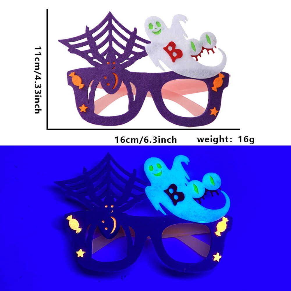H12-Halloween Decoration Glasses/Hair band 10 Designs (Cube Game)