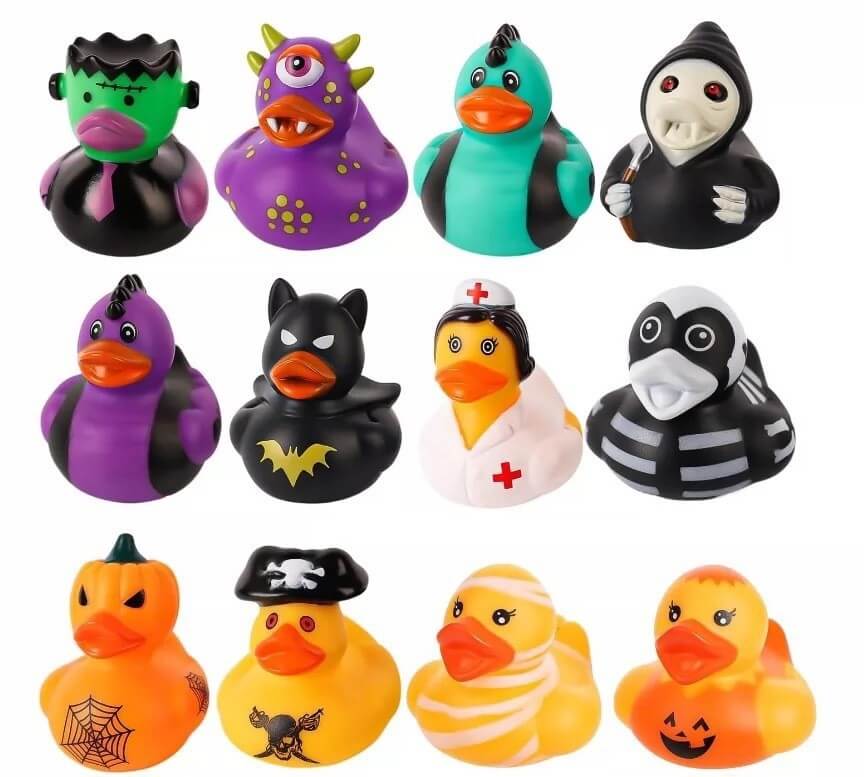 H13-Halloween Rubber Duck (Cube Game)