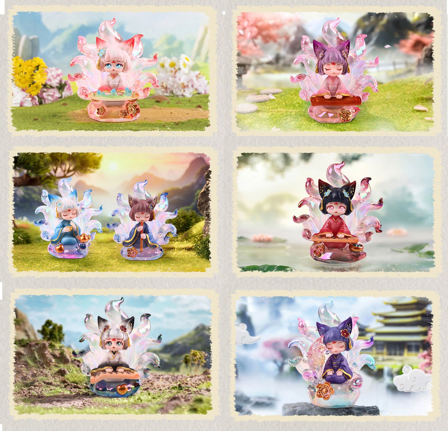 K01-Nine-Tailed Fox Girls (Blind Box)