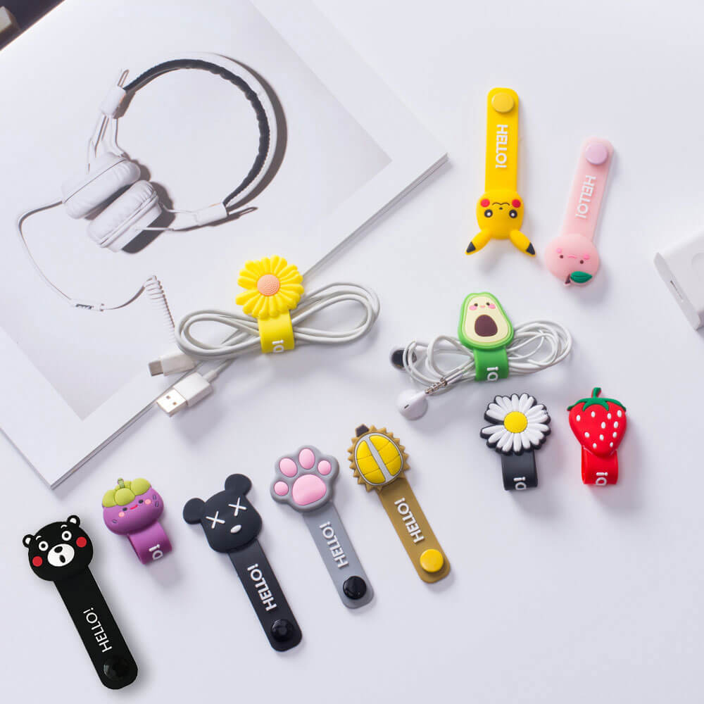 A47-Silicone Cable Organizer (9 Square Game)