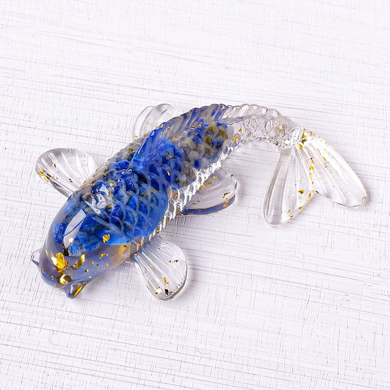 A91-Resin Crystal Koi Fish(Matching Game)