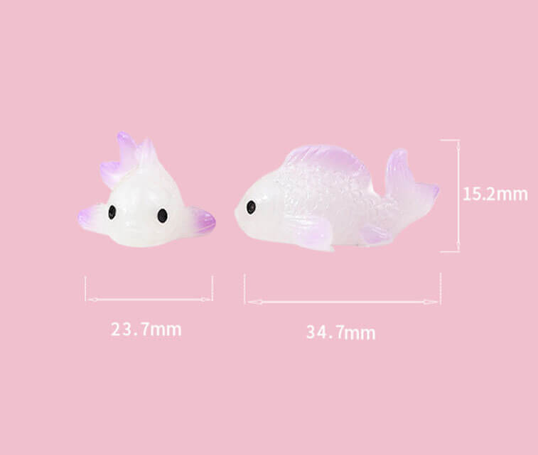 A98-Resin Luminous Koi Fish (9 Square Game)