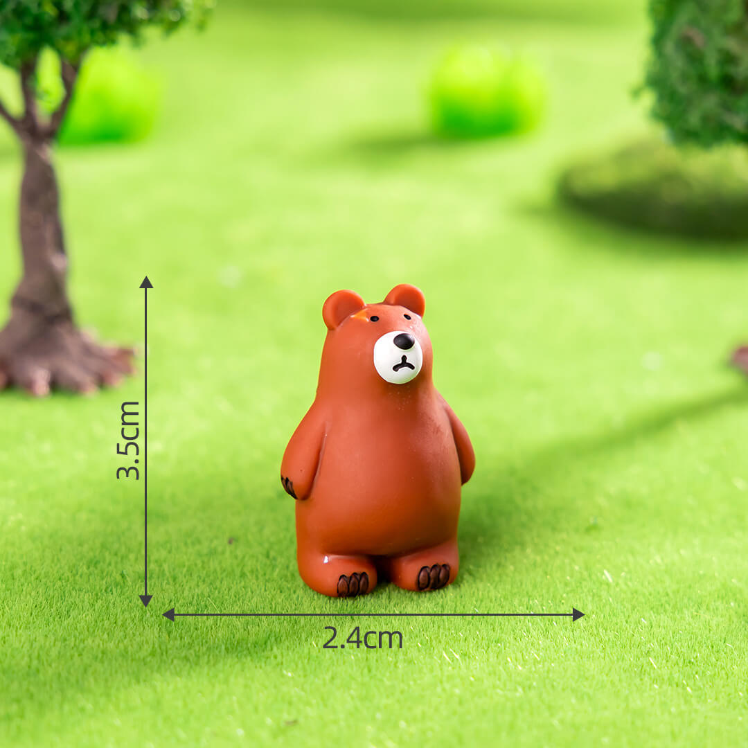A142-Resin Polar Bear (9 Square Game)