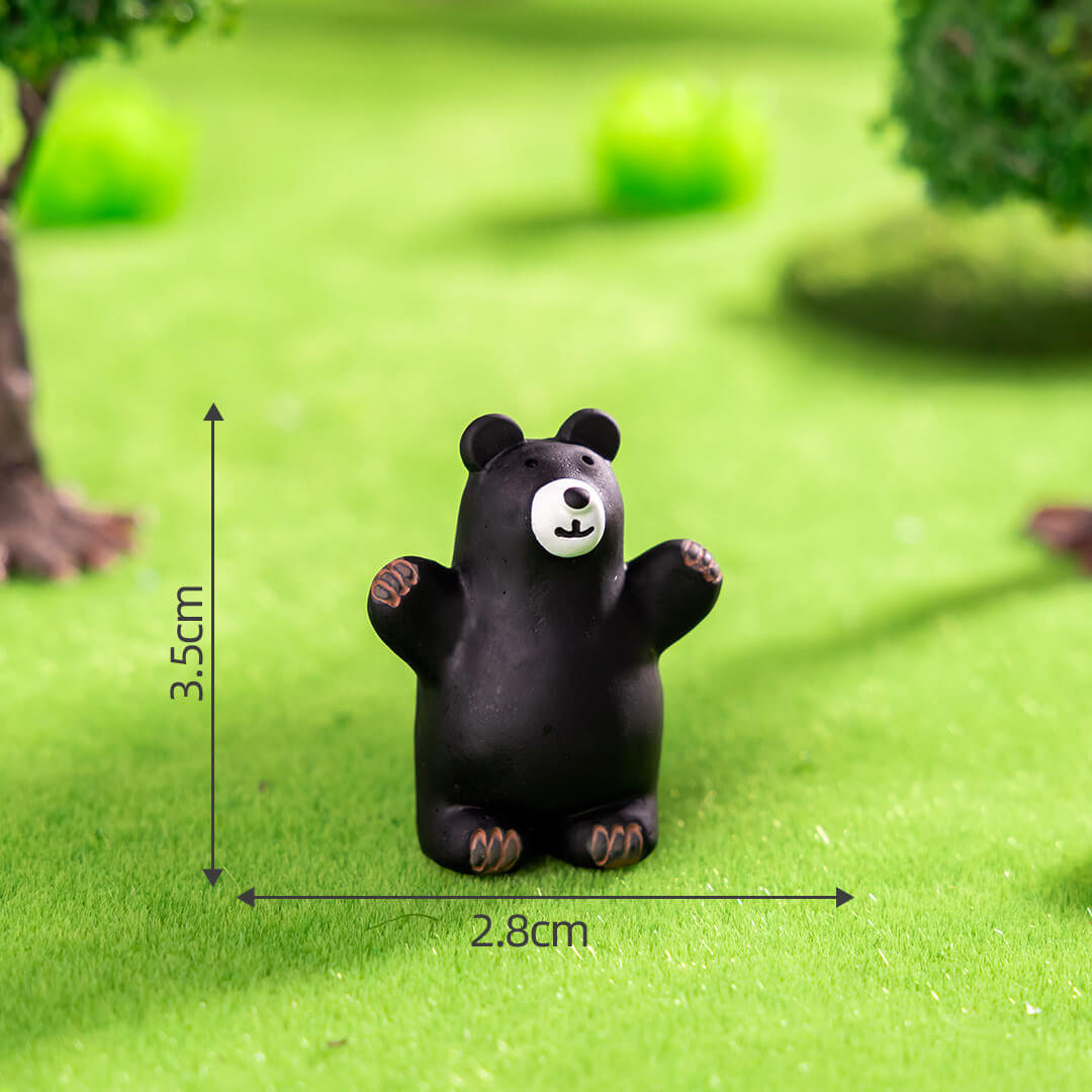 A142-Resin Polar Bear (9 Square Game)