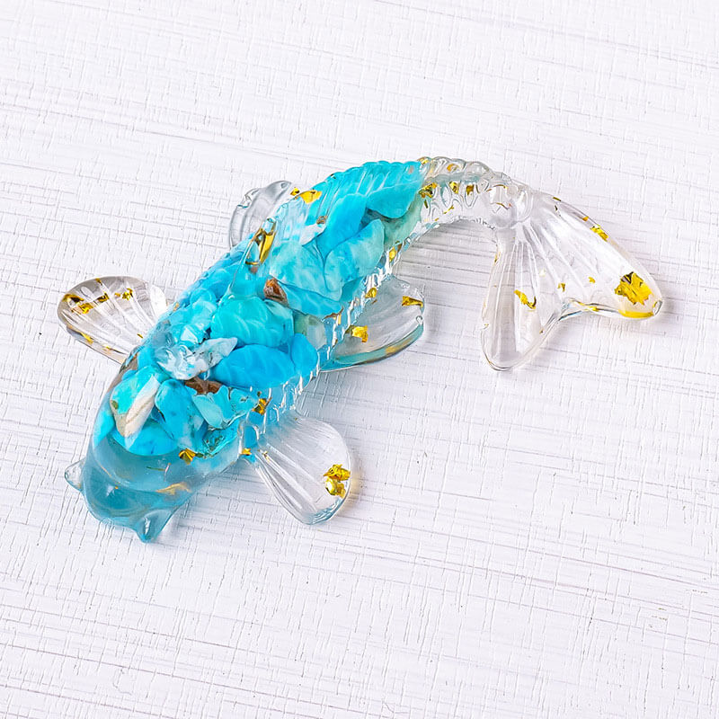 A91-Resin Crystal Koi Fish(Matching Game)
