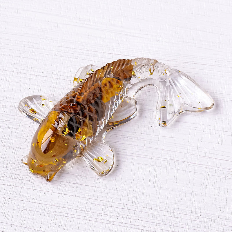A91-Resin Crystal Koi Fish(Matching Game)