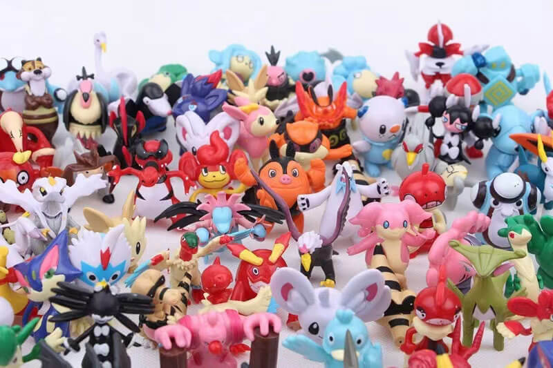 A36-PVC PK Figure Bags (9 Square Game)