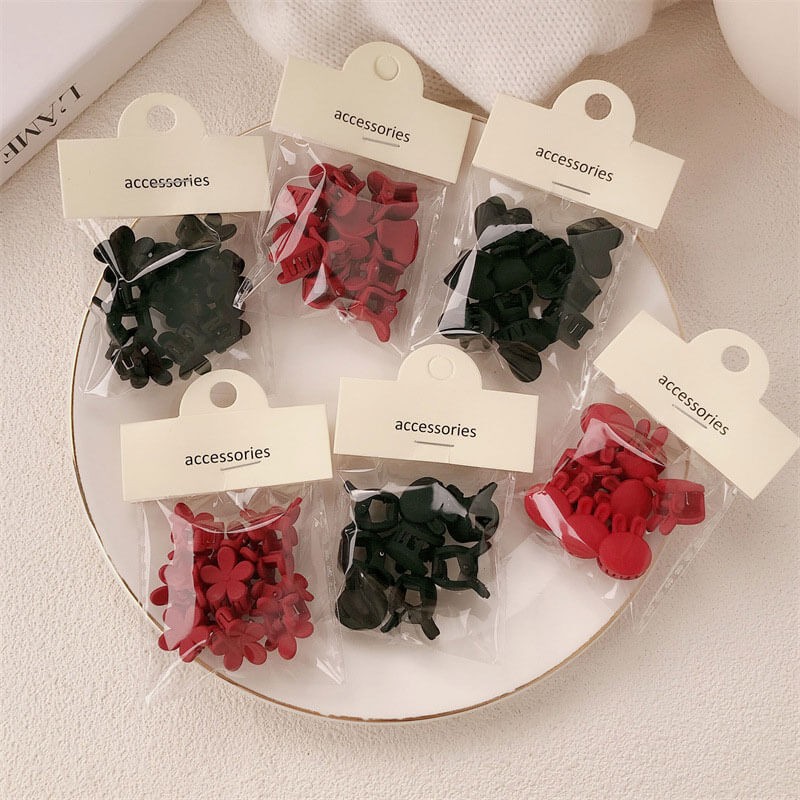 A100-Resin Hair Claw Clip 13 Designs (Matching Game)