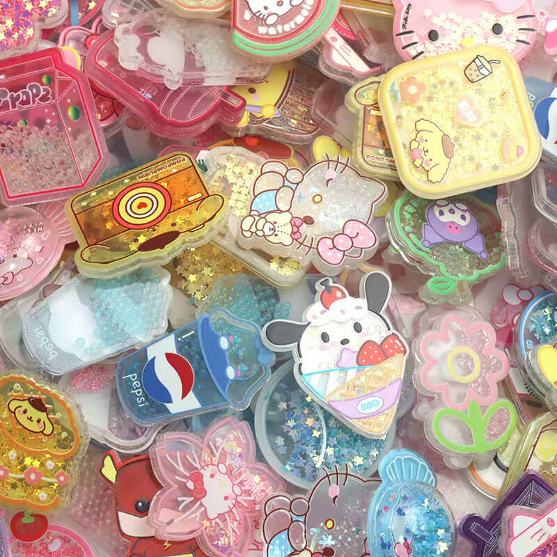 A08-Acrylic Mixed Shaker Bags(9 Square Game)
