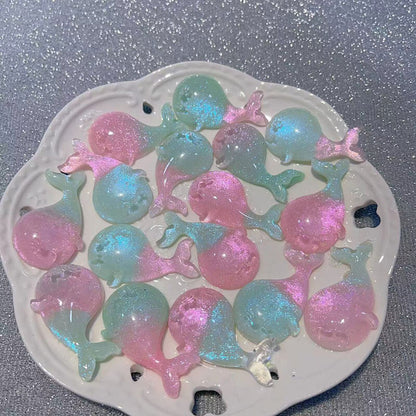 A110-Resin Luminous Dolphin (9 Square Game)
