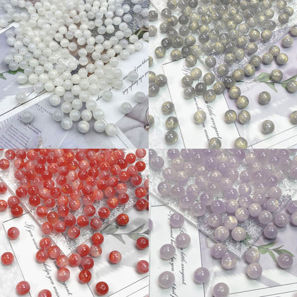 A156-(12mm)Acrylic Gold Flowing Sand Beads (9 Square Game)