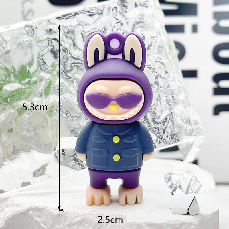 A162-BUBU Soft Rubber Pendants (9 Square Game)