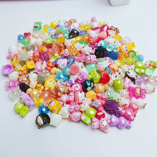 A189-Acrylic Figures Beads Mix (9 Square Game)
