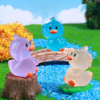 A203-Resin Luminous Waving Duck (9 Square Game)