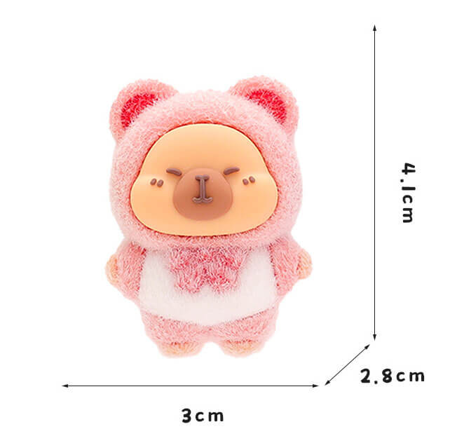 A215-Flocked Capibara (Cube Game)