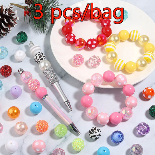 A252-20MM Acrylic Beads Mixed (Matching Game)