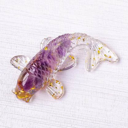 A91-Resin Crystal Koi Fish(Matching Game)