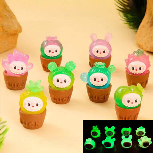 A216-Resin BUBU Potted Plant (9 Square Game)