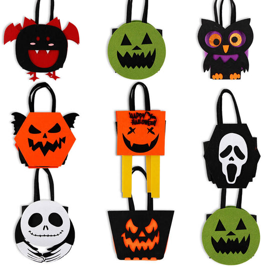 H10-Halloween Felt Candy Bag (Cube Game)