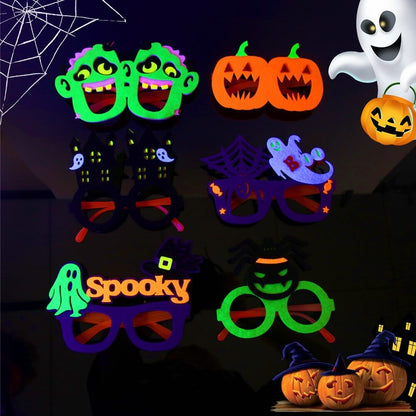 H12-Halloween Decoration Glasses/Hair band 10 Designs (Cube Game)
