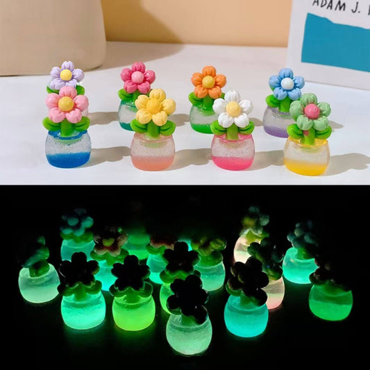 A59-Resin Luminous Potted Plant (9 Square Game)